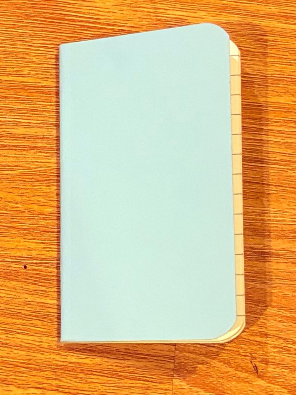 New Mini Sky Light Color Pocket Note Book- 4” x 2 1/4”